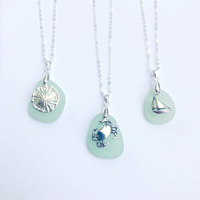 4/18 - Sea Glass Charm Necklace Workshop