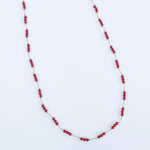 Ruby Cord Necklace