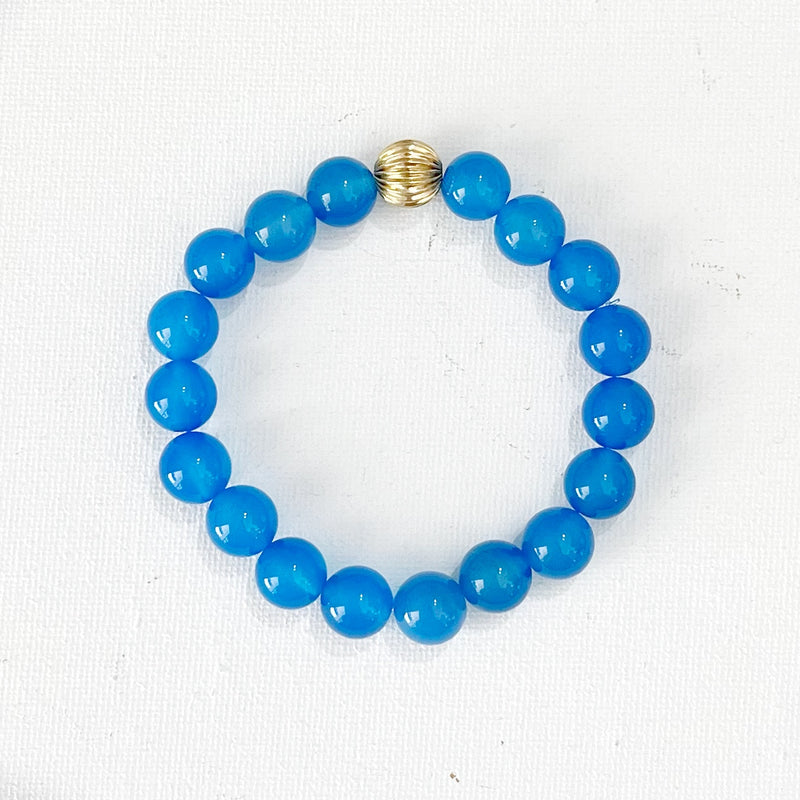 Blue Onyx 10mm Bracelet