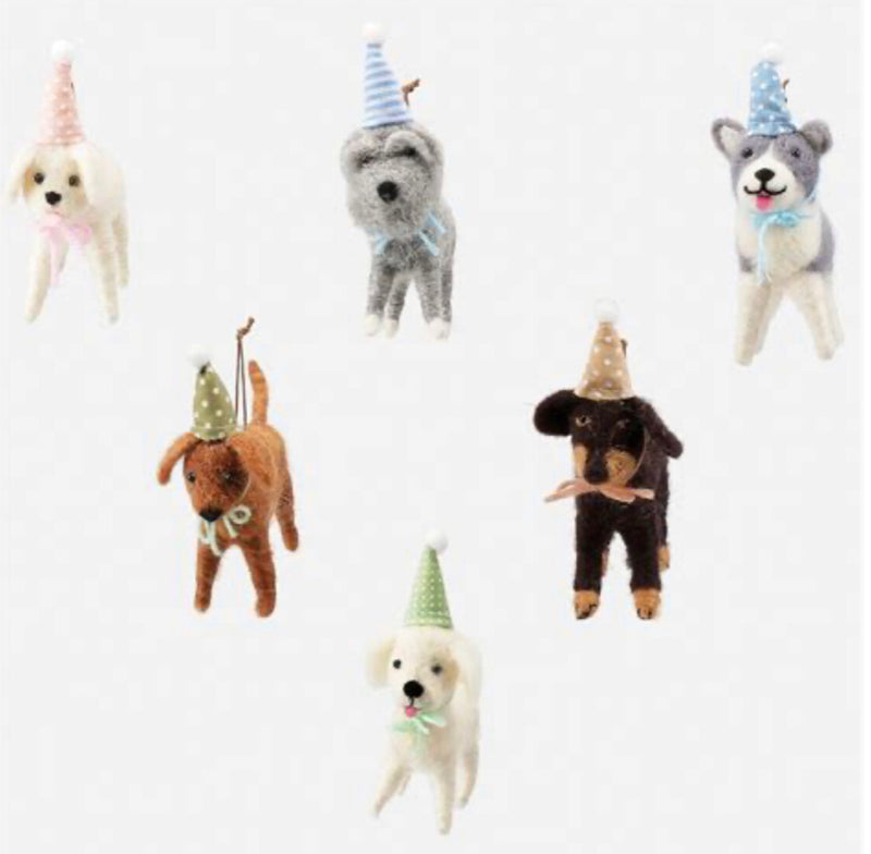 Party Dogs Ornaments